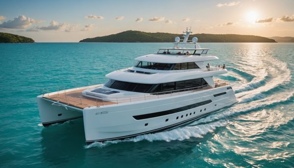 Croisiere en catamarans avec skipper et equipage de luxe