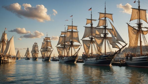 Rassemblements de vieux greements et fetes maritimes d antan