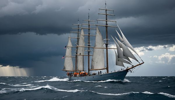 Savez vous barrer un voilier par grosse tempete au large ?
