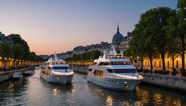 Yacht ou péniche : que choisir pour un événement à paris ?
